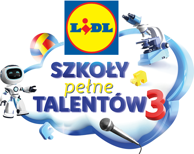 logo akcji Talenciaki LIDL